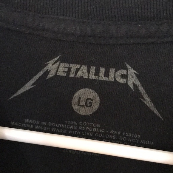 SOLD Metallica 2007 Thier Money Tips Her Scales Again Graphic T-Shirt - Picture 2 of 3